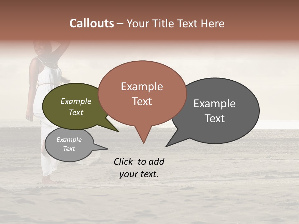 Black Style Dancer PowerPoint Template