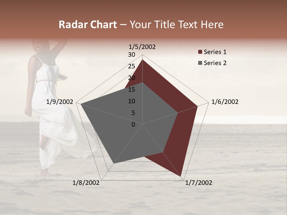 Black Style Dancer PowerPoint Template