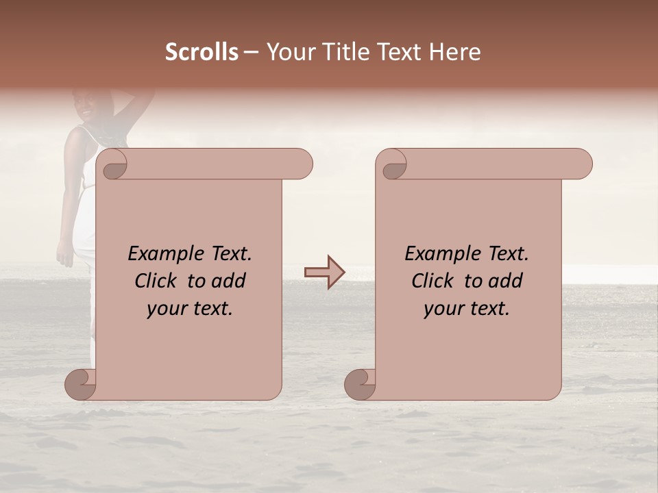 Black Style Dancer PowerPoint Template