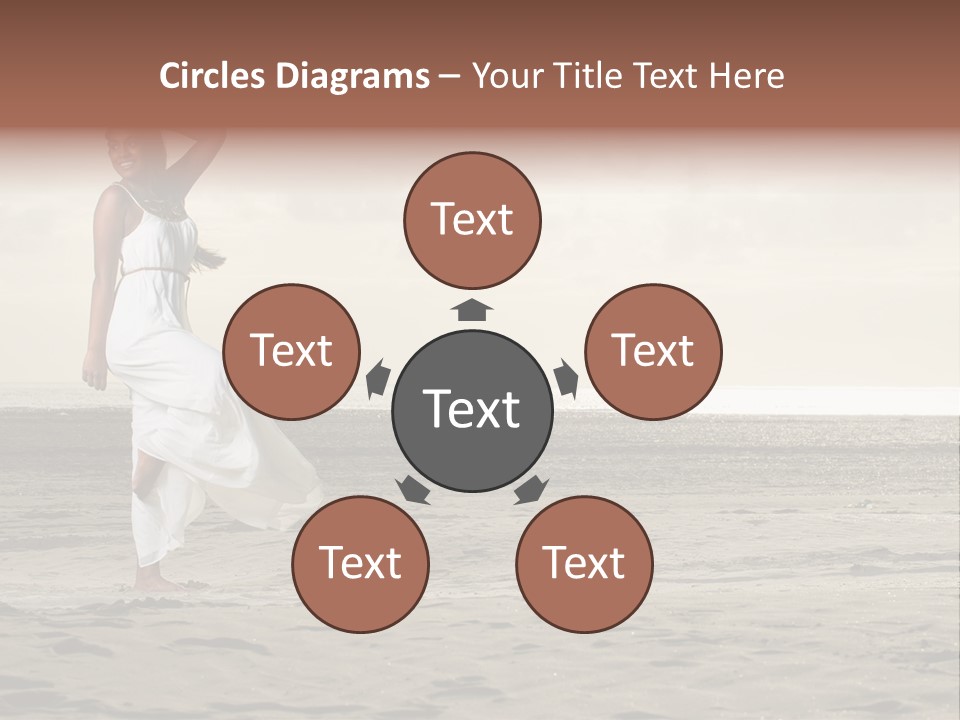 Black Style Dancer PowerPoint Template