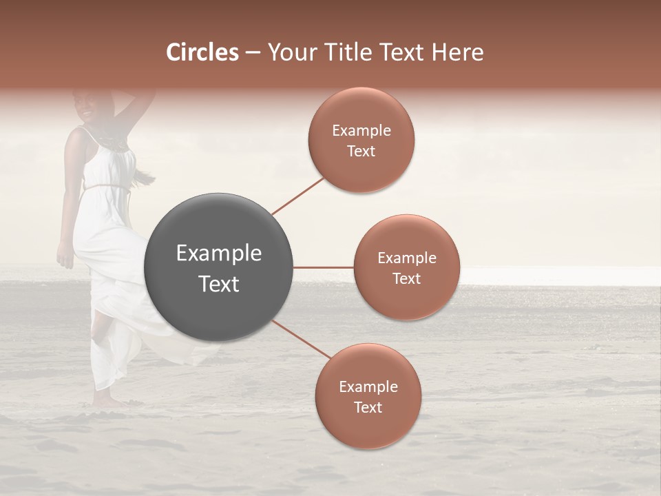 Black Style Dancer PowerPoint Template