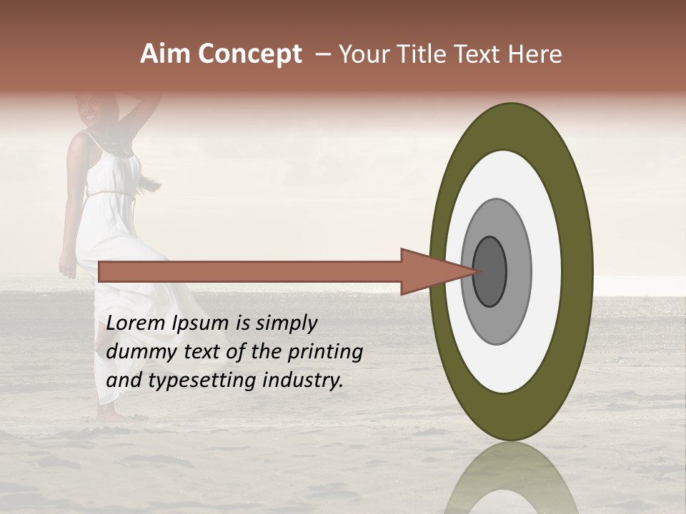 Black Style Dancer PowerPoint Template