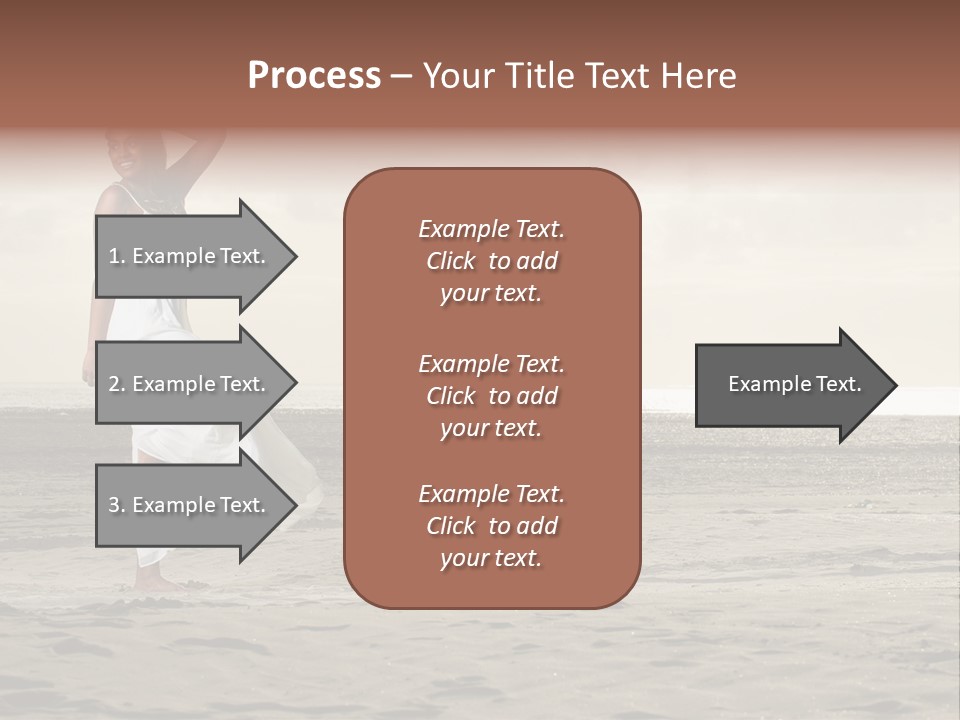 Black Style Dancer PowerPoint Template