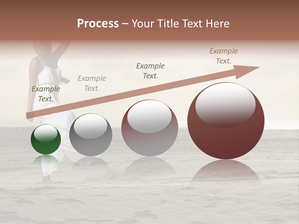 Black Style Dancer PowerPoint Template