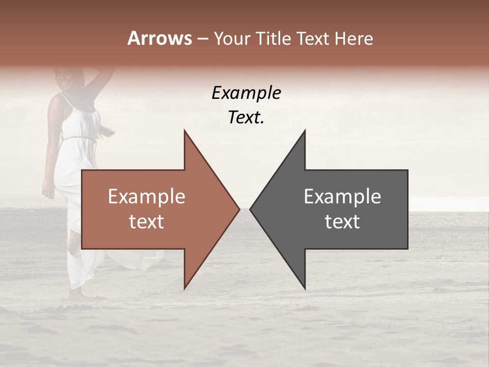 Black Style Dancer PowerPoint Template
