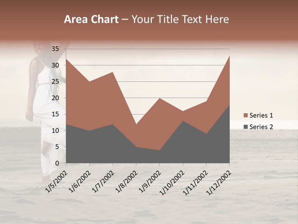 Black Style Dancer PowerPoint Template