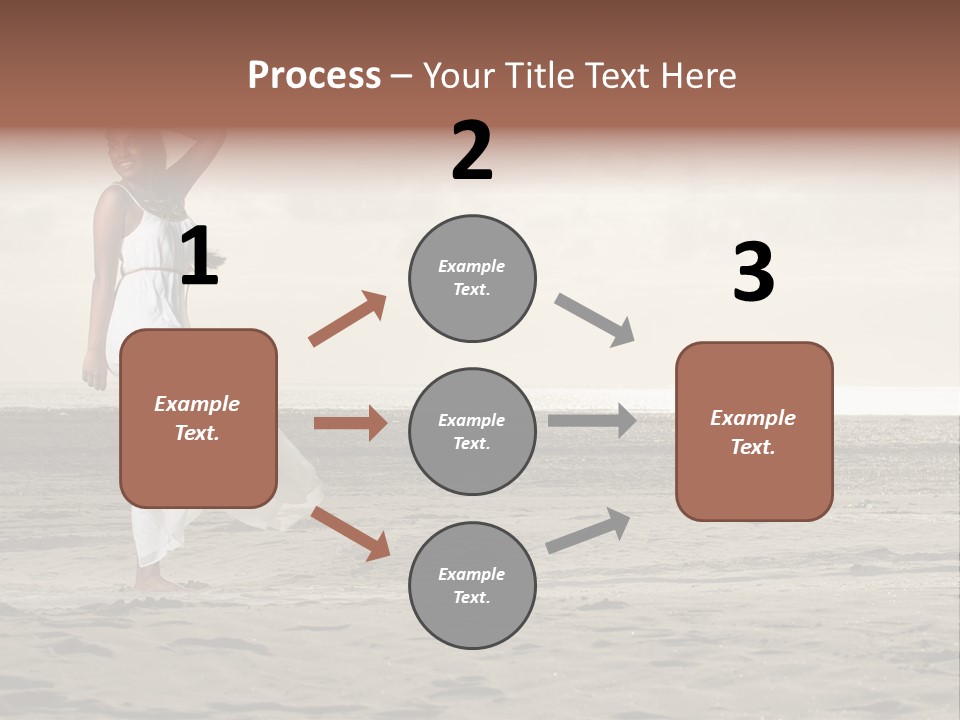 Black Style Dancer PowerPoint Template