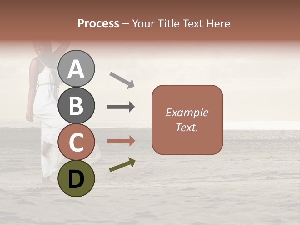 Black Style Dancer PowerPoint Template