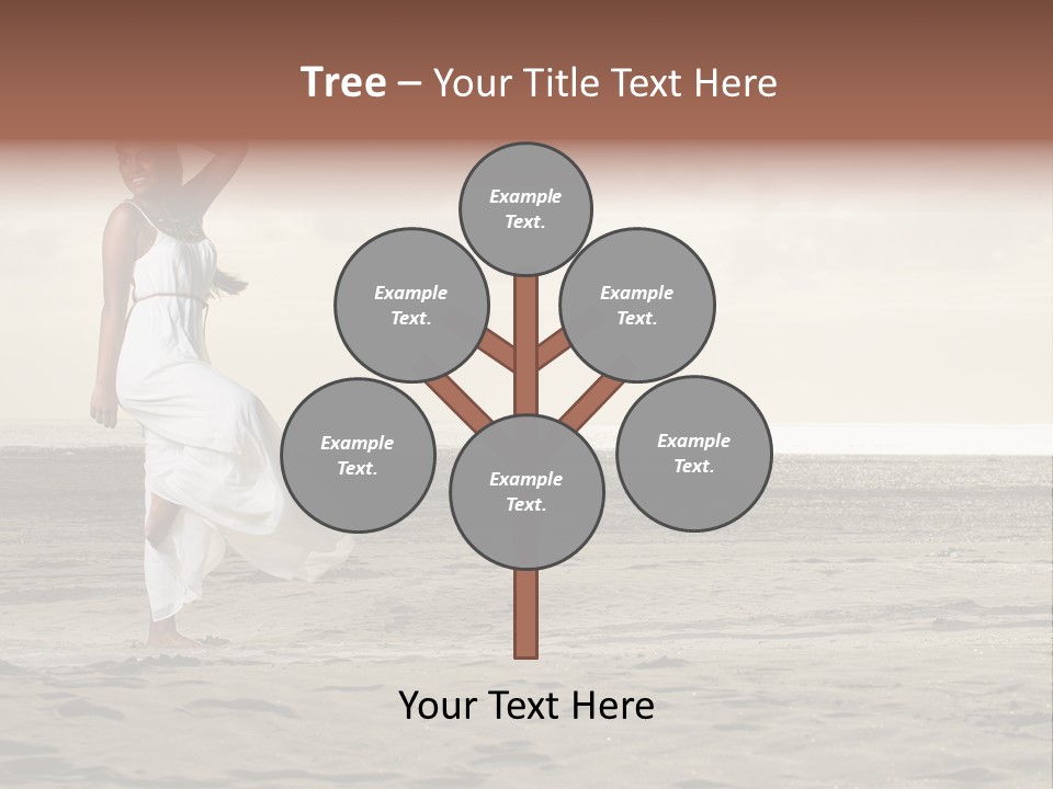 Black Style Dancer PowerPoint Template