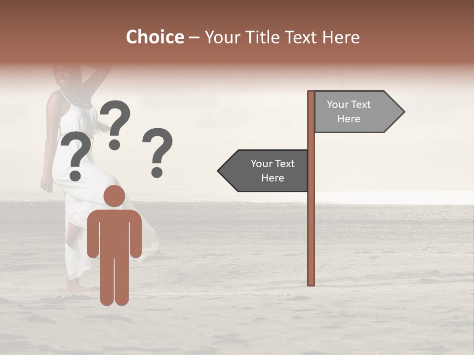 Black Style Dancer PowerPoint Template