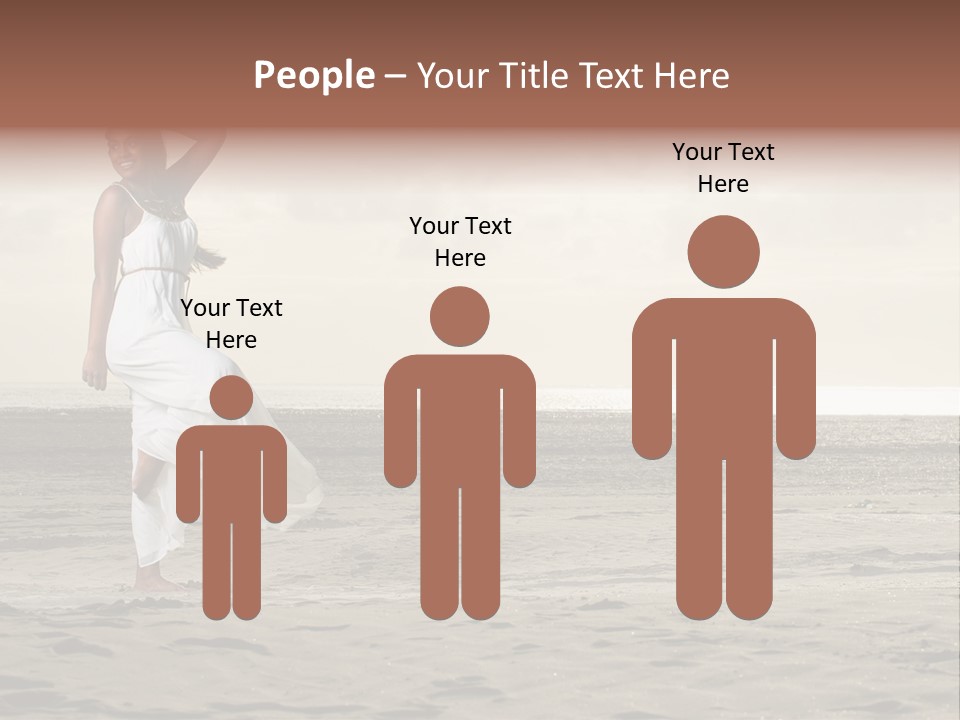 Black Style Dancer PowerPoint Template