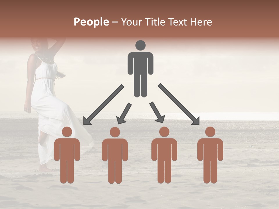 Black Style Dancer PowerPoint Template