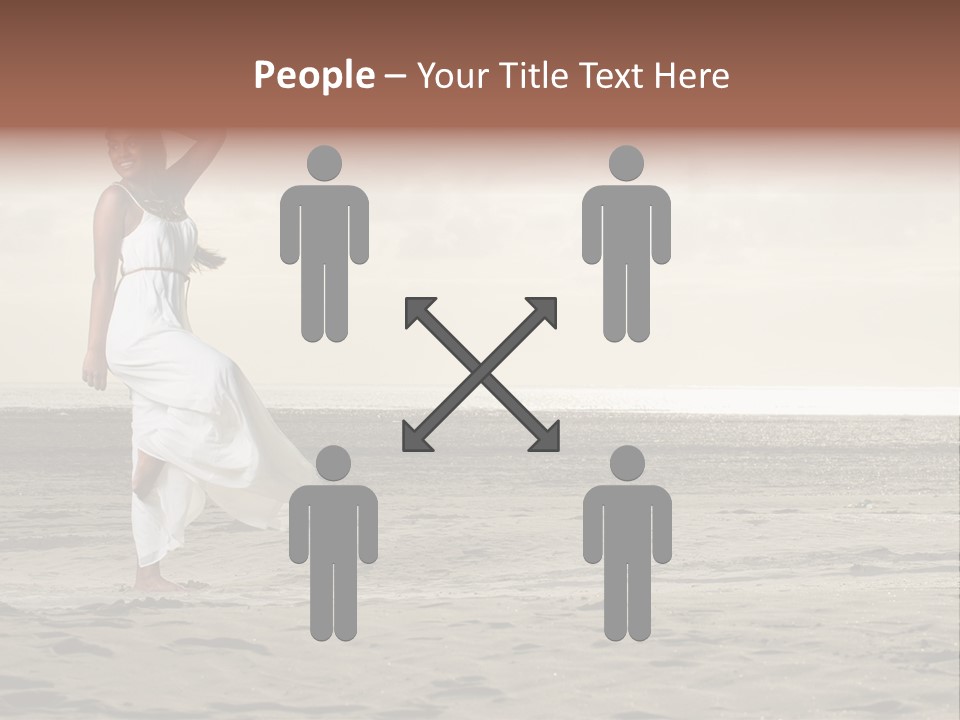 Black Style Dancer PowerPoint Template