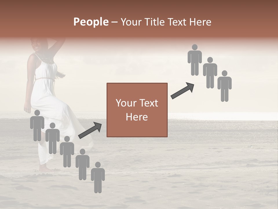 Black Style Dancer PowerPoint Template