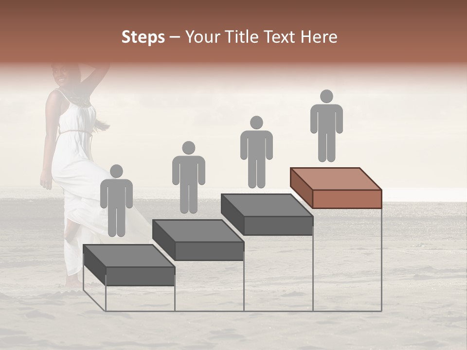 Black Style Dancer PowerPoint Template