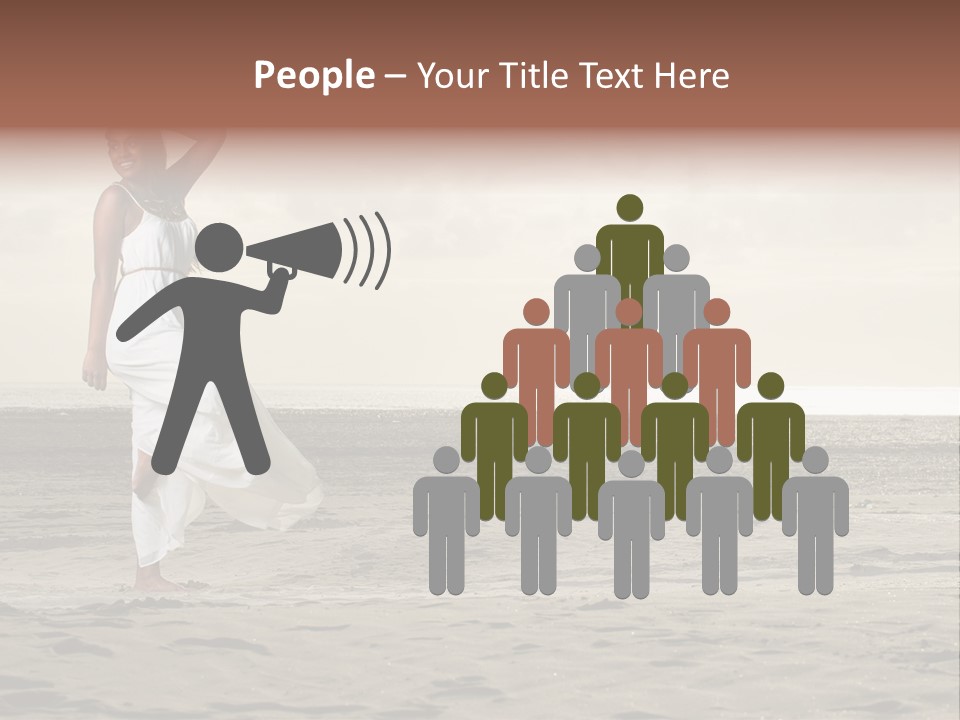 Black Style Dancer PowerPoint Template