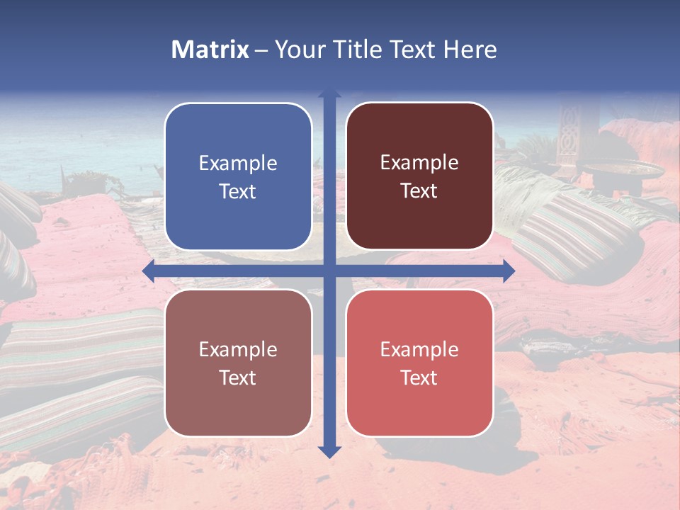 Idyllic Red Holiday PowerPoint Template