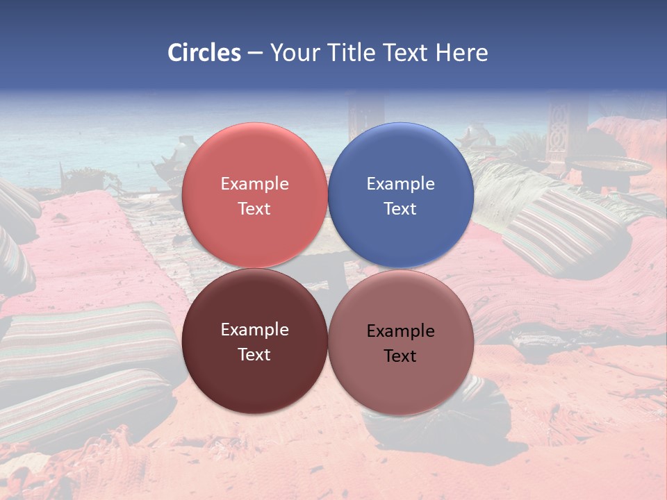 Idyllic Red Holiday PowerPoint Template