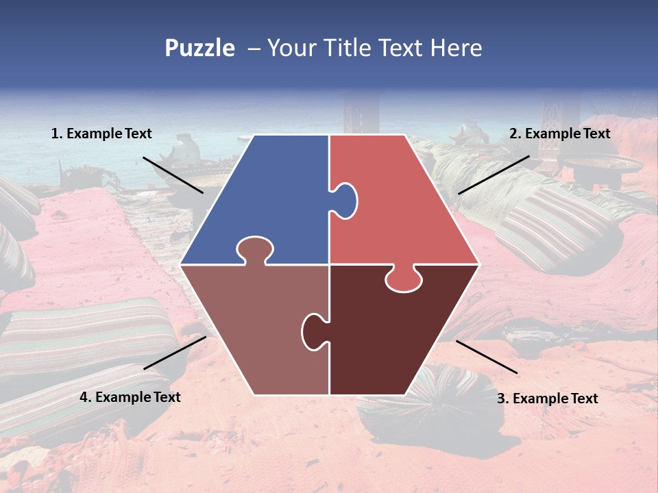 Idyllic Red Holiday PowerPoint Template