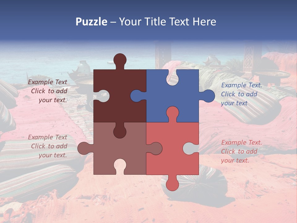 Idyllic Red Holiday PowerPoint Template