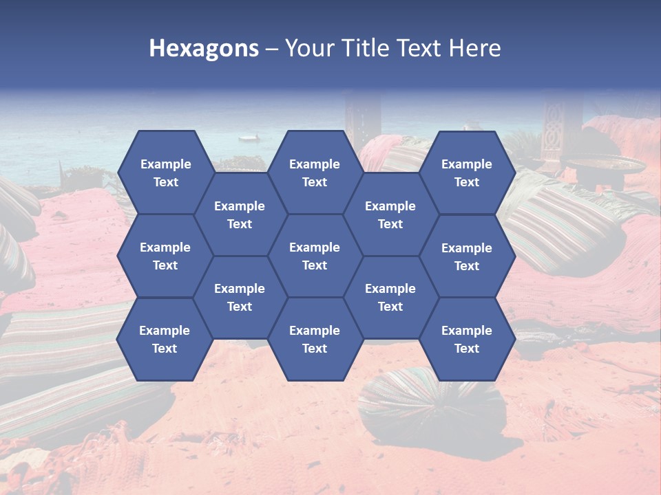 Idyllic Red Holiday PowerPoint Template