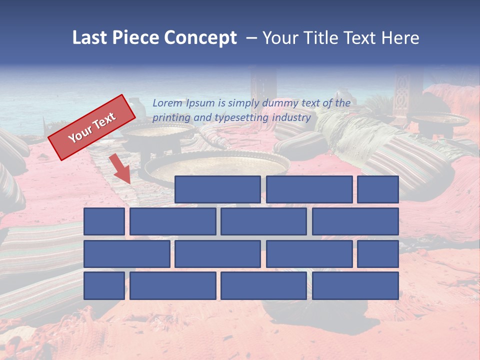 Idyllic Red Holiday PowerPoint Template