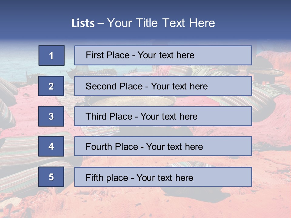 Idyllic Red Holiday PowerPoint Template