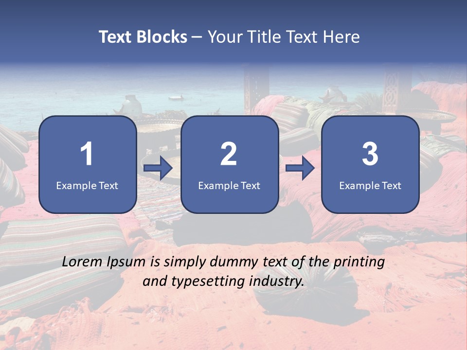 Idyllic Red Holiday PowerPoint Template