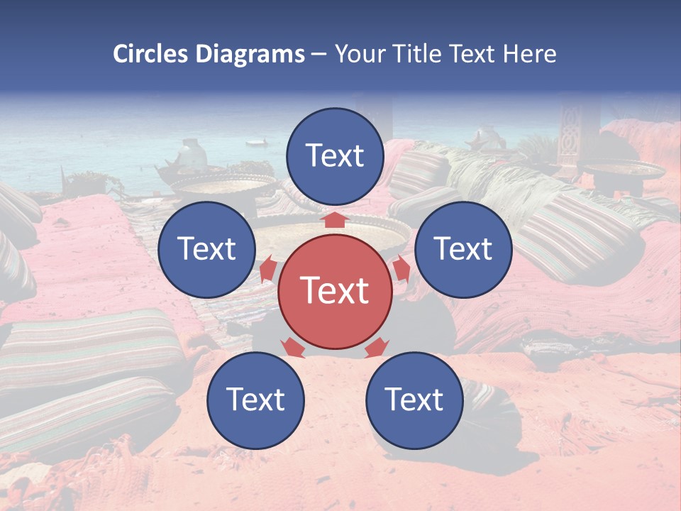 Idyllic Red Holiday PowerPoint Template