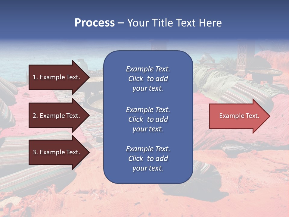 Idyllic Red Holiday PowerPoint Template