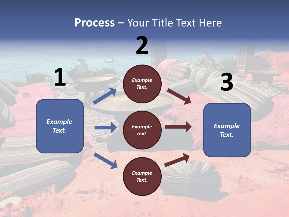 Idyllic Red Holiday PowerPoint Template