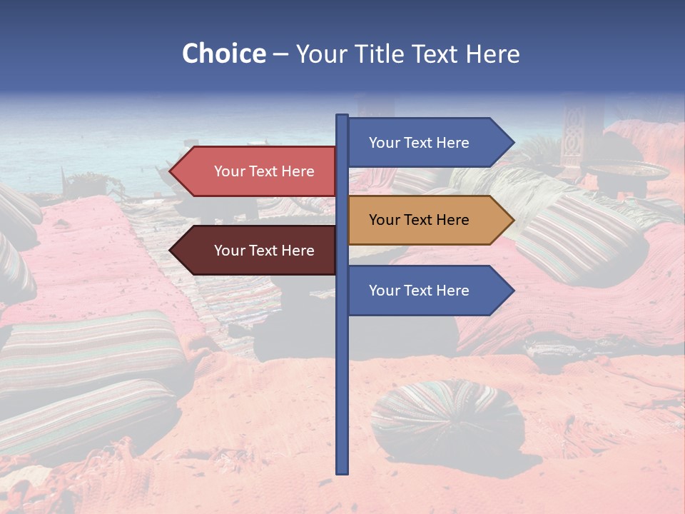 Idyllic Red Holiday PowerPoint Template