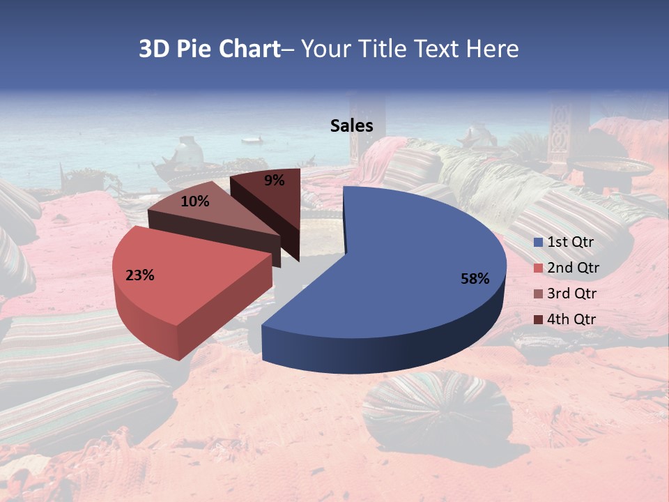 Idyllic Red Holiday PowerPoint Template