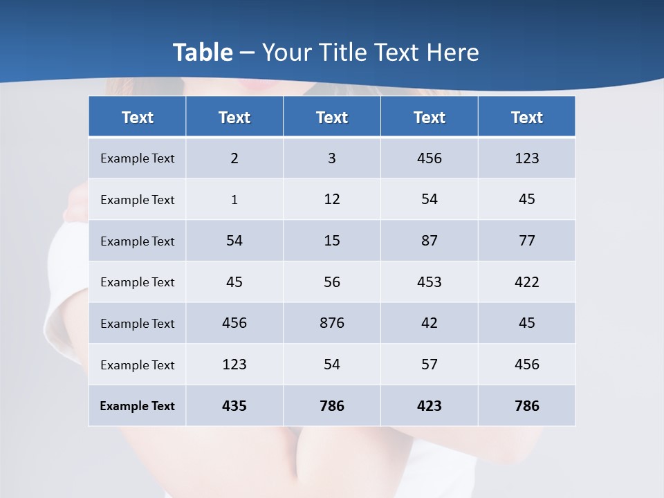 Adult Glamour Skin PowerPoint Template