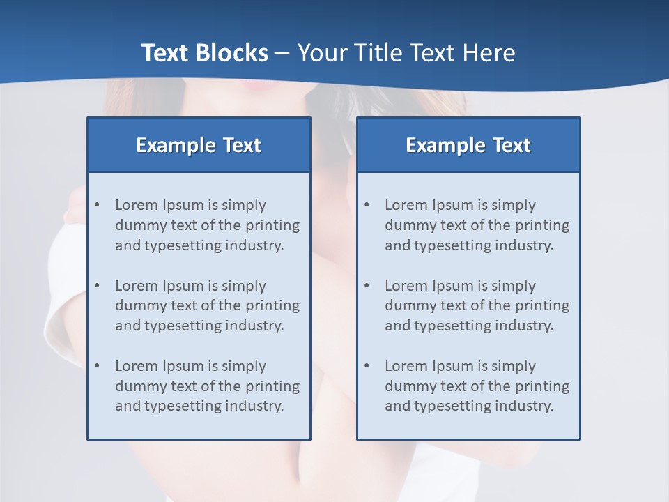 Adult Glamour Skin PowerPoint Template