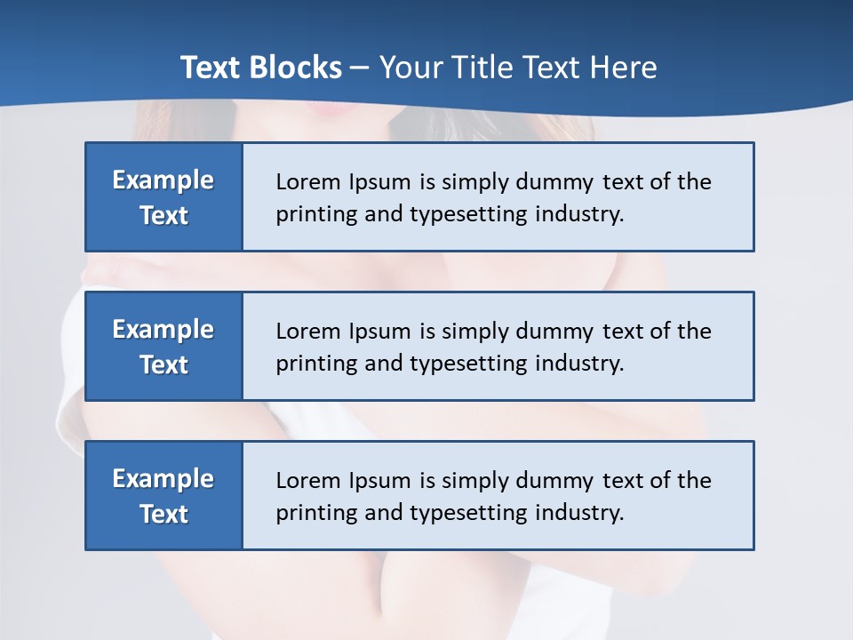 Adult Glamour Skin PowerPoint Template