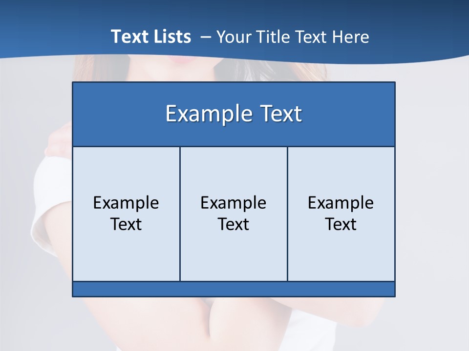 Adult Glamour Skin PowerPoint Template