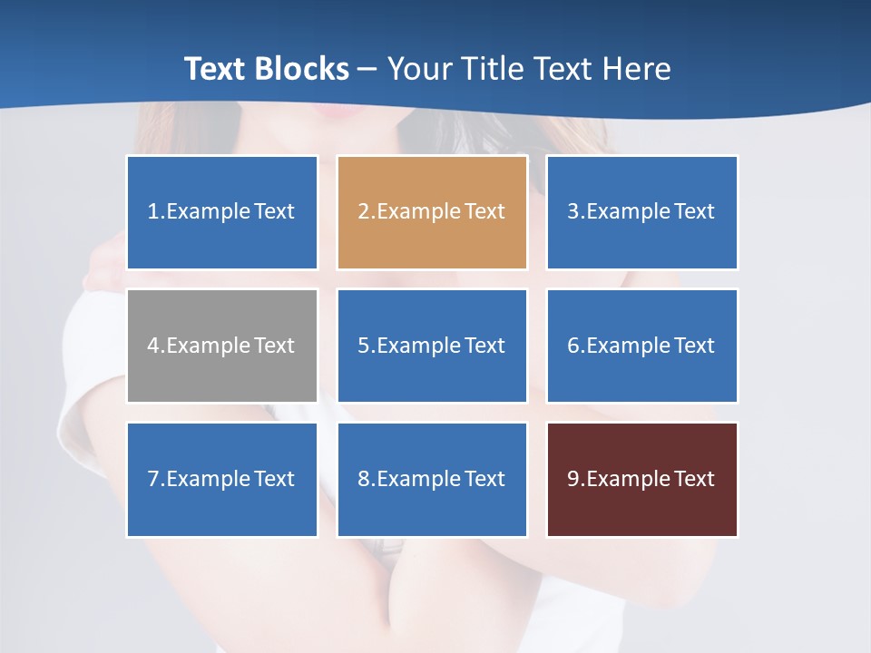 Adult Glamour Skin PowerPoint Template