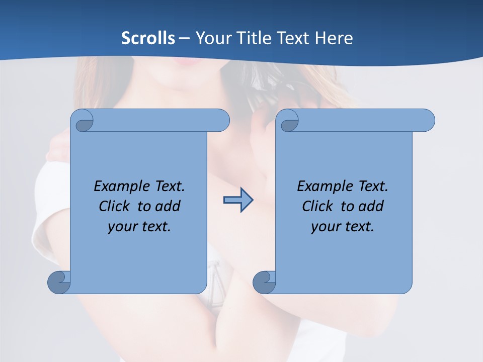 Adult Glamour Skin PowerPoint Template