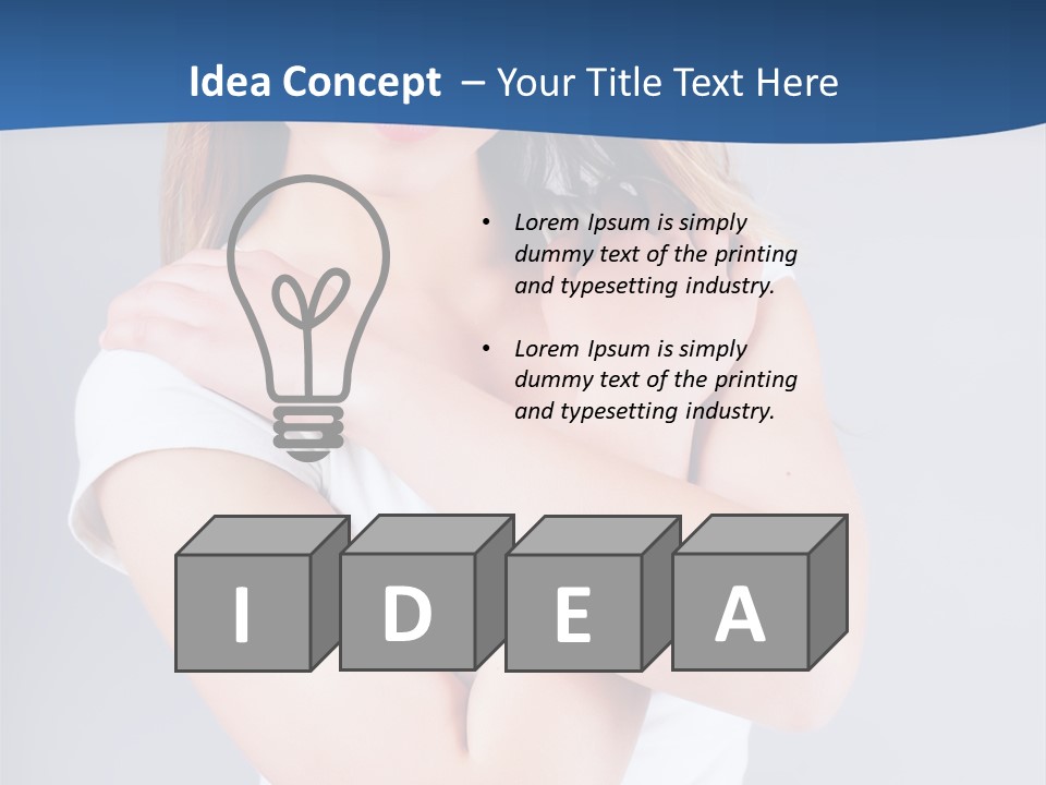 Adult Glamour Skin PowerPoint Template