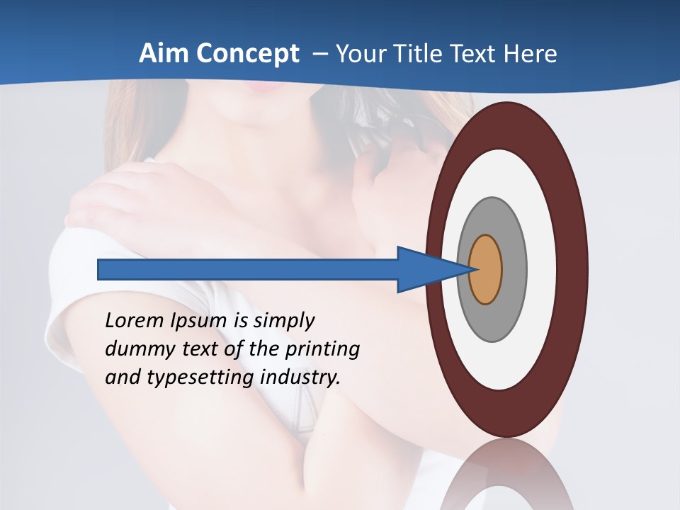 Adult Glamour Skin PowerPoint Template