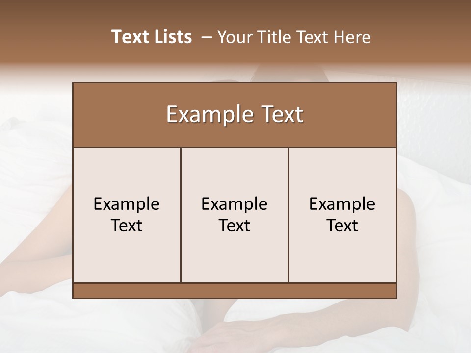 Hugging Caucasian Husband PowerPoint Template