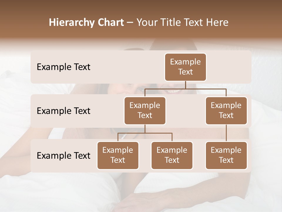 Hugging Caucasian Husband PowerPoint Template