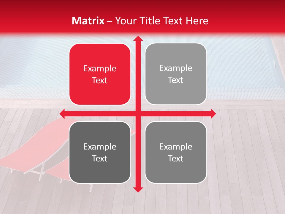 Deckchairs Large Deck PowerPoint Template