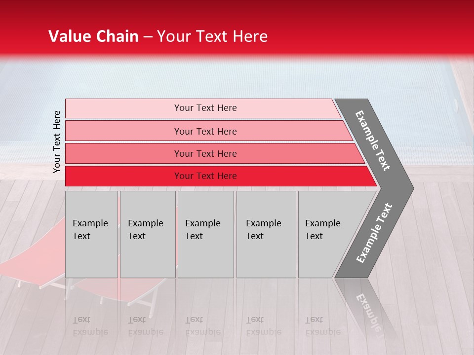 Deckchairs Large Deck PowerPoint Template