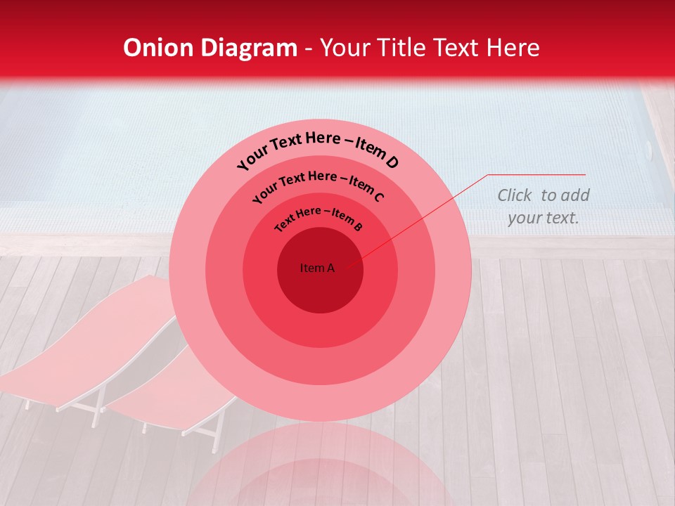 Deckchairs Large Deck PowerPoint Template