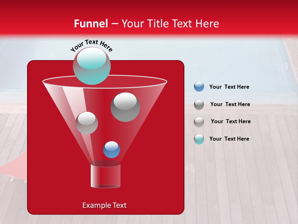 Deckchairs Large Deck PowerPoint Template