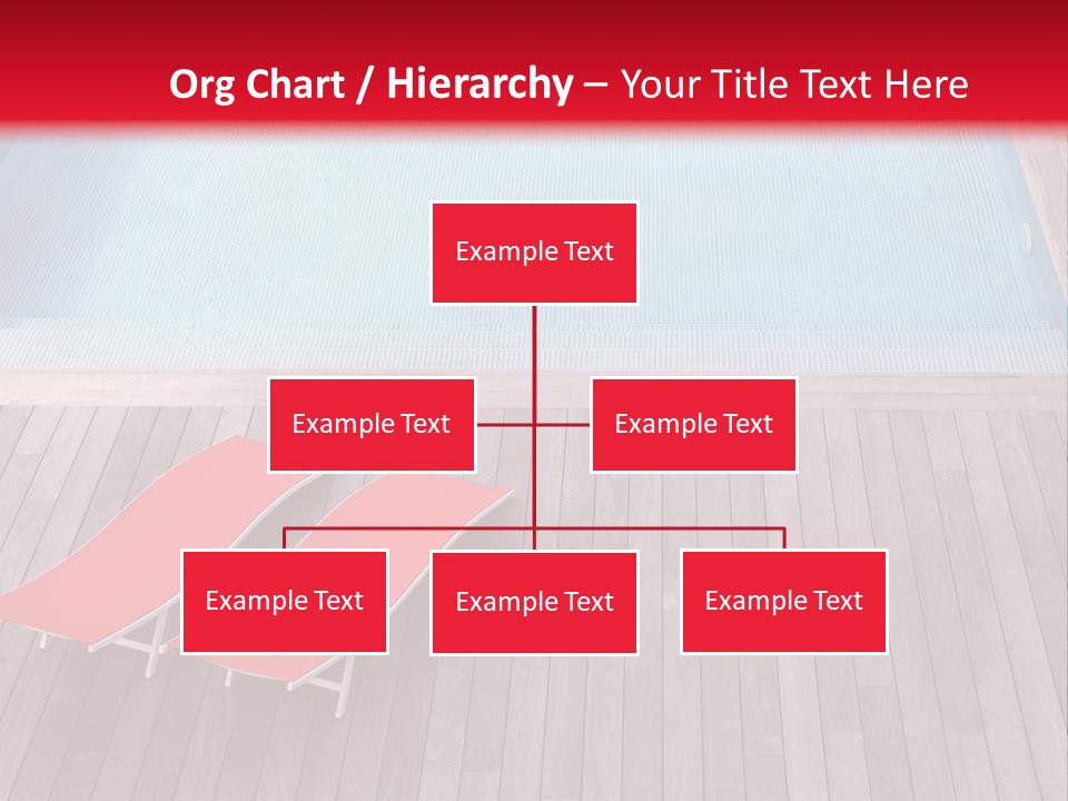 Deckchairs Large Deck PowerPoint Template