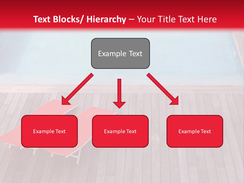 Deckchairs Large Deck PowerPoint Template
