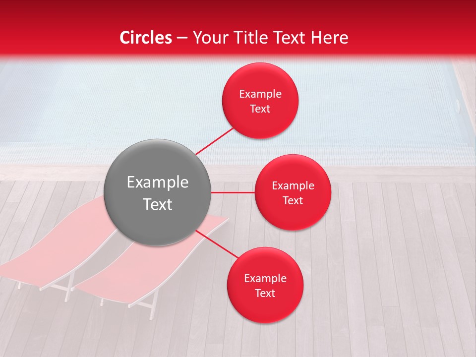Deckchairs Large Deck PowerPoint Template